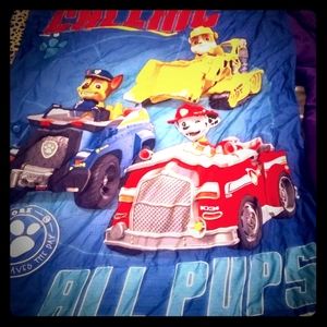 Paw patrol toddler comforter